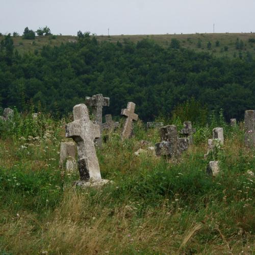 Фото Замкове кладовище з пам'ятниками XVII—XIX ст