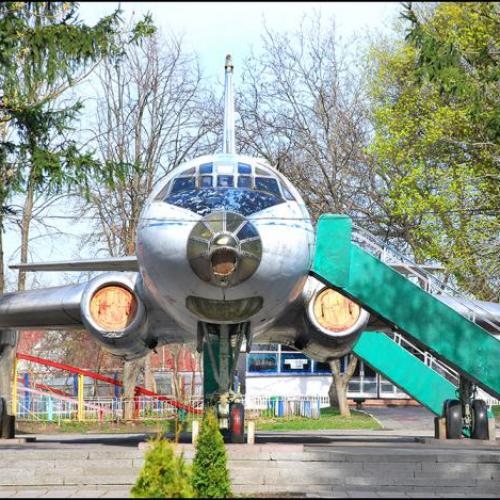 Фото Ту-104 (пам'ятник, Пасажирський літак)