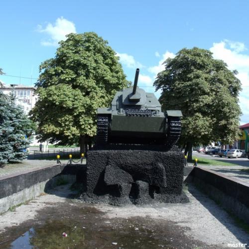 Фото СУ-76И (пам'ятник, Артилерійська установка)