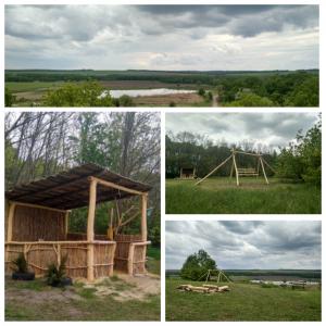 Фото Альтанка деревьяна, оглядова точка, місце для відпочинку.