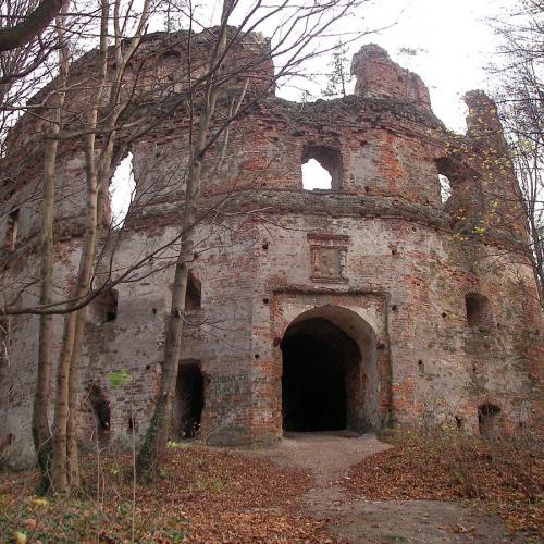 Фото Руїни замку Добромильський роду Гербуртів