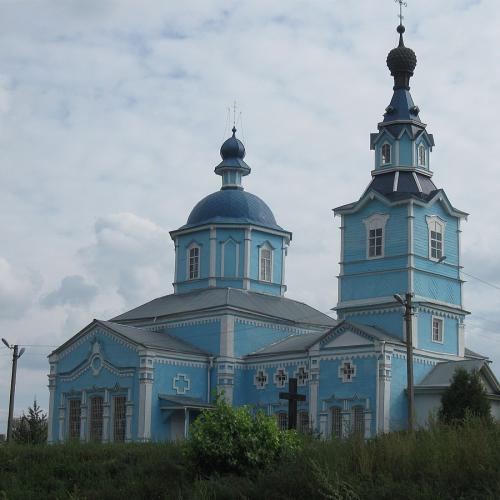 Фото Михайлівська церква (дер., обкладена цеглою)	1901р