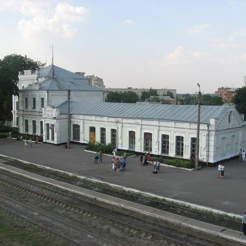 Фото Залізничний вокзал 1890 р