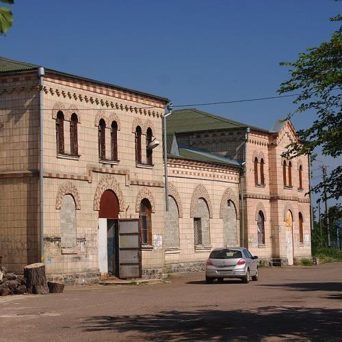 Фото Залізнична станція 1870 р