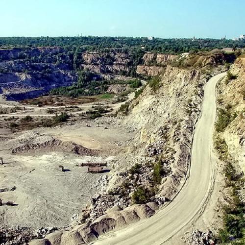 Фото Запорізький гранітний кар'єр