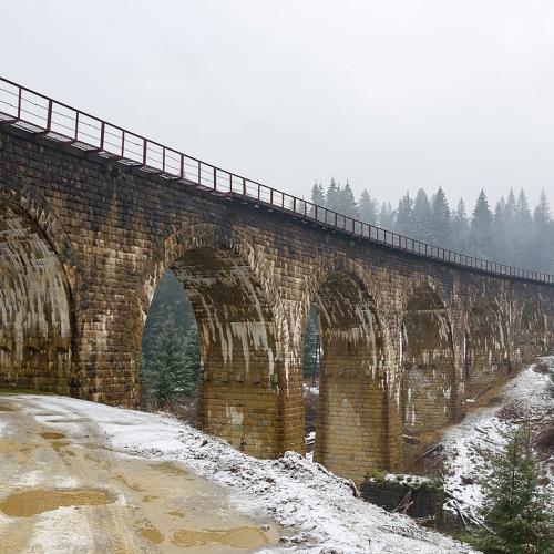 Фото Віадук ЗКФ міст через річку Прут