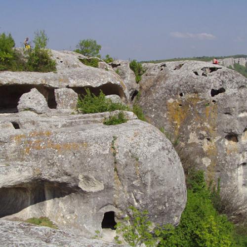 Фото Руїни печерного міста