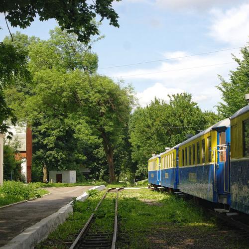 Фото Львівська дитяча залізниця (відкрита з 1951р)