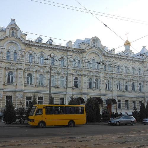 Фото Будівля Андріївського подвір’я Афонського монастиря 1886р