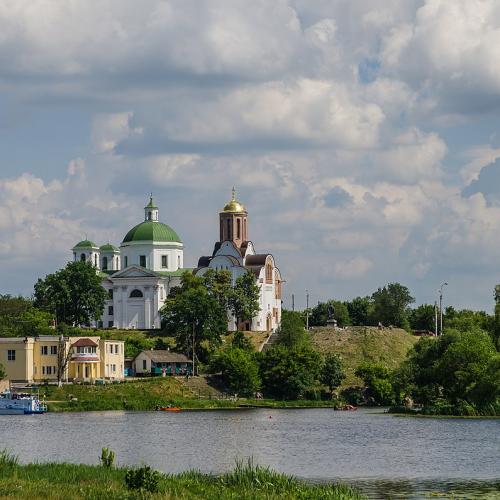 Фото Іоанна Предтечі (костел), Замкова гора, річка Рось, Біла Церква.