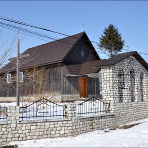 Фото Дерев"яний костьол св. Станіслава Костки (1889 р.)