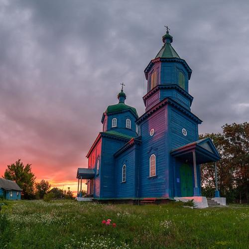 Фото Хрестовоздвиженська церква 1885р