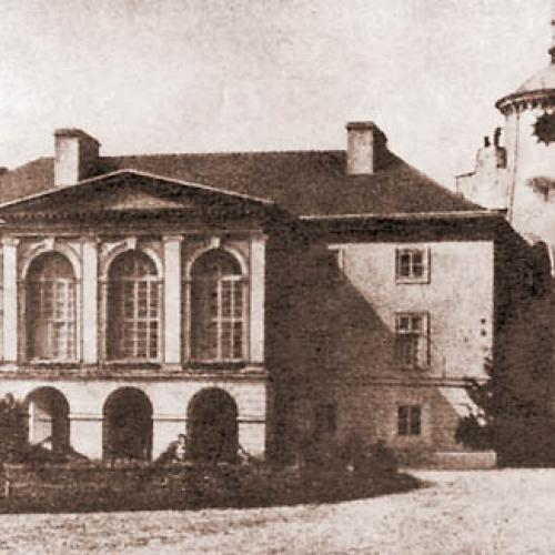 Фото Волянського замок-палац ХVII-XIX ст (Руїни)
