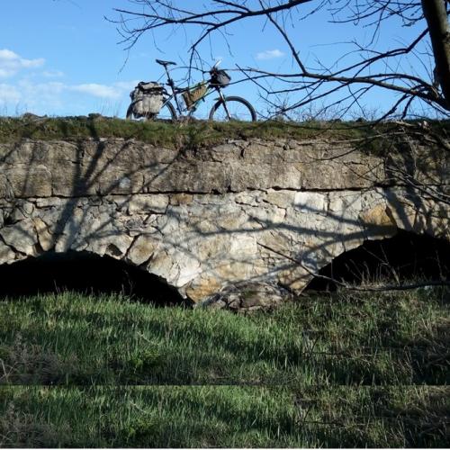 Фото Шенеберг кам'яний міст через балку Нижня Хортиця