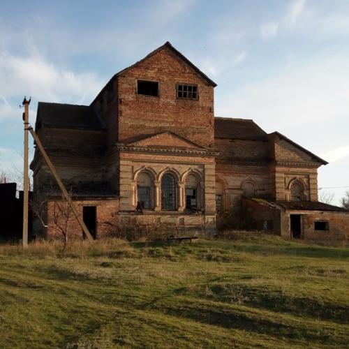 Фото Колишня церква перебудована під склад (початок 19 ст)