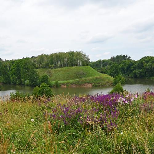 Фото Пагорб, де стояв замок Ярополка