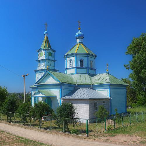 Фото Миколаївська церква,1861 р