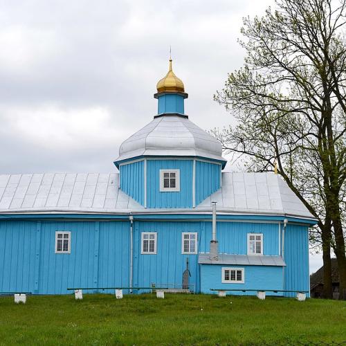 Фото Успіння Пресвятої Богородиці 1718р та дзвіниця 17—18ст