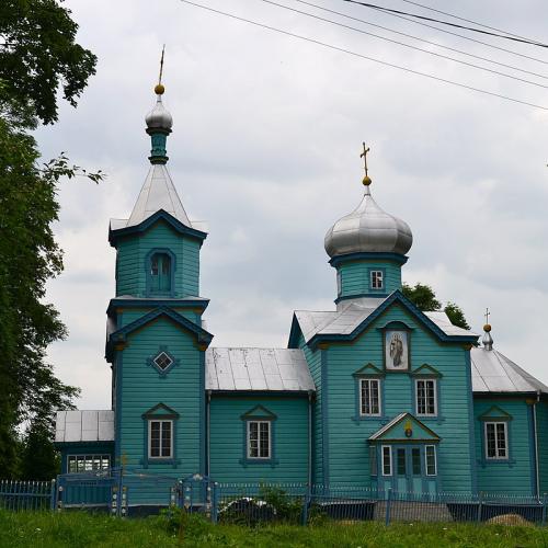 Фото Михайлівська церква 1889р