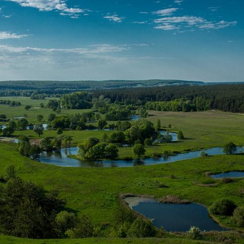 Фото Сіверський Донець на кордоні України та Російської Федерації