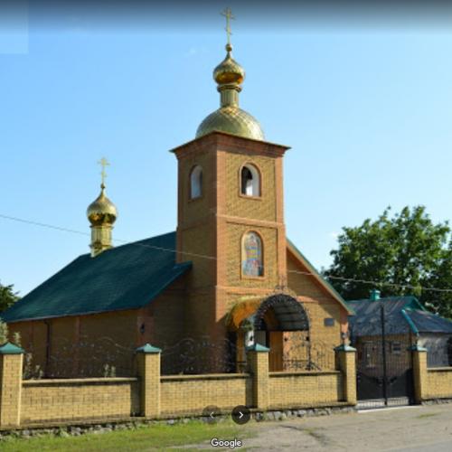 Фото Свято-Михайлівський храм 1978р (на місці старого дерев'яного 1906р)