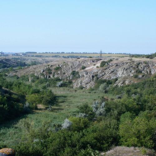 Фото Мальовничий каньйон річки Базавлук