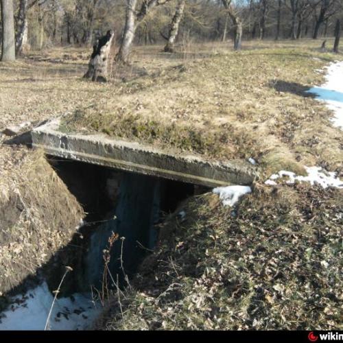 Фото Колишній бункер командного пункту району розгортання