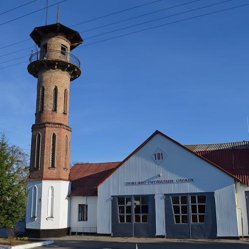 Фото Пожежне депо з каланчею XIXст