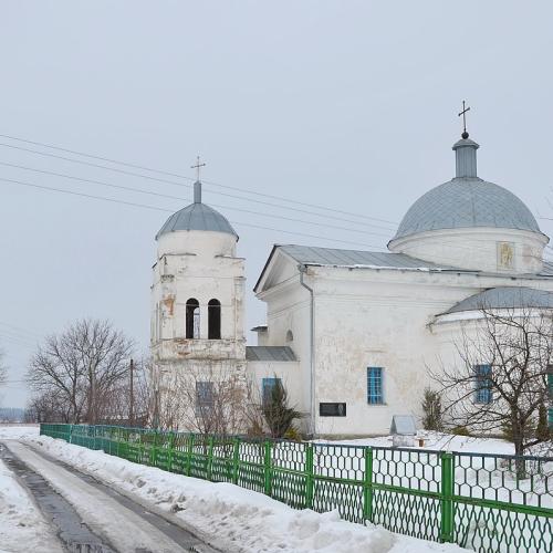 Фото Михайлівська церква та дзвіниця 1836р