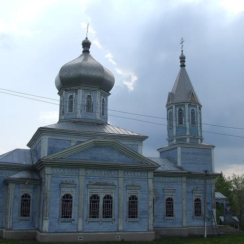 Фото Іоанно-Богословська церква (дер.; згоріла 20 серпня 2015 року)