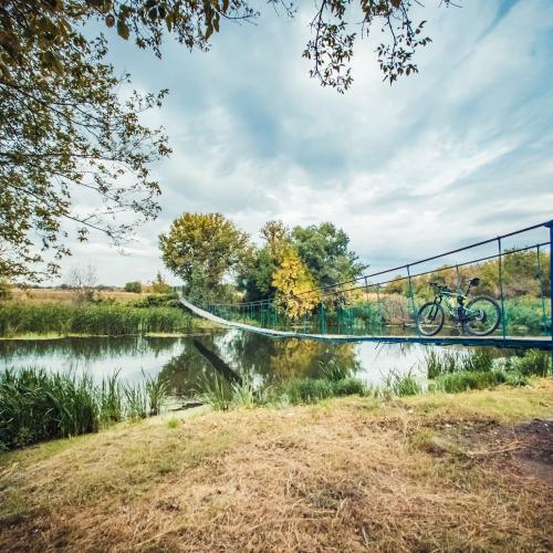 Фото Підвісний міст р.Інгулець