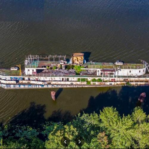 Фото Затонулий судно «Капітан Остапенко» місце аварії корабля