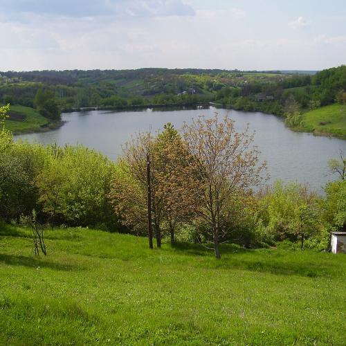 Фото Ротмістрівський кратер (має діаметром 2,7км)